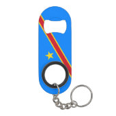 Porte-clé Décapsuleur Drapeau du Congo Kinshasa (Dos)