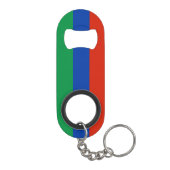 Porte-clé Décapsuleur Drapeau du Daghestan (Dos)