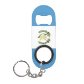 Porte-clé Décapsuleur Drapeau du Guatemala (Devant)