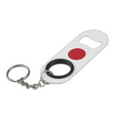 Porte-clé Décapsuleur Drapeau du Japon (Devant Angle)