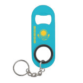 Porte-clé Décapsuleur Drapeau du Kazakhstan (Devant)