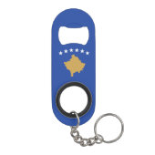 Porte-clé Décapsuleur Drapeau du Kosovo (Dos)
