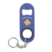 Porte-clé Décapsuleur drapeau du Kosovo (Devant)