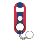 Porte-clé Décapsuleur Drapeau du Laos (Dos)