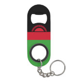 Porte-clé Décapsuleur Drapeau du Malawi (Dos)