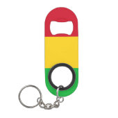 Porte-clé Décapsuleur Drapeau du Mali (Devant)