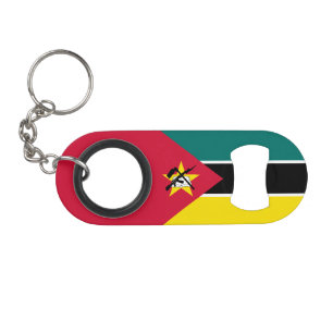 Porte-clé Décapsuleur Drapeau du Mozambique