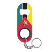 Porte-clé Décapsuleur Drapeau du Mozambique (Dos)