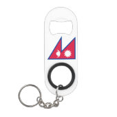 Porte-clé Décapsuleur Drapeau du Népal (Devant)
