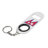 Porte-clé Décapsuleur Drapeau du Népal (Devant Angle)