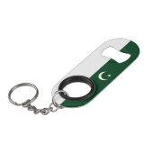 Porte-clé Décapsuleur Drapeau du Pakistan (Devant Angle)