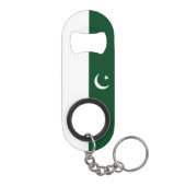 Porte-clé Décapsuleur Drapeau du Pakistan (Dos)