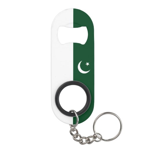 Porte-clé Décapsuleur Drapeau du Pakistan (Dos)