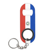 Porte-clé Décapsuleur drapeau du Paraguay (Devant)