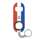 Porte-clé Décapsuleur drapeau du Paraguay (Dos)