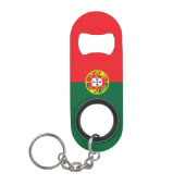Porte-clé Décapsuleur Drapeau du Portugal (Devant)