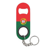 Porte-clé Décapsuleur Drapeau du Portugal (Dos)