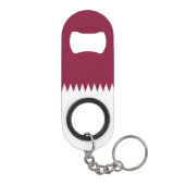 Porte-clé Décapsuleur Drapeau du Qatar (Dos)