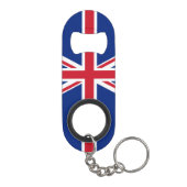 Porte-clé Décapsuleur Drapeau du Royaume-Uni (Dos)