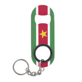 Porte-clé Décapsuleur Drapeau du Suriname (Devant)