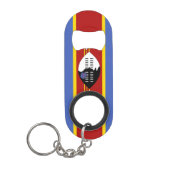 Porte-clé Décapsuleur drapeau du Swaziland (Devant)
