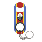 Porte-clé Décapsuleur drapeau du Swaziland (Dos)