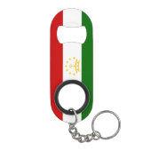 Porte-clé Décapsuleur Drapeau du Tadjikistan (Dos)