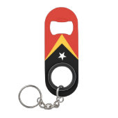 Porte-clé Décapsuleur Drapeau du Timor oriental (Devant)