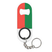 Porte-clé Décapsuleur Drapeau Madagascar (Dos)