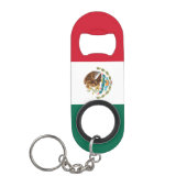 Porte-clé Décapsuleur Drapeau Mexicain (Devant)
