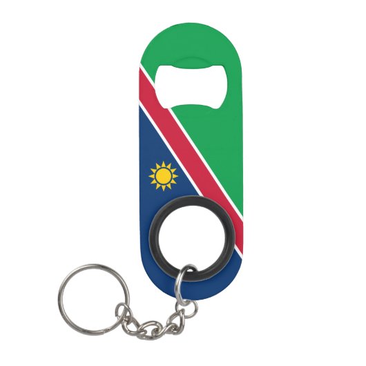 Porte-clé Décapsuleur Drapeau Namibie (Devant)