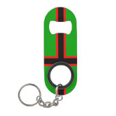 Porte-clé Décapsuleur Drapeau national de Carélie (Devant)