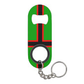 Porte-clé Décapsuleur Drapeau national de Carélie (Dos)