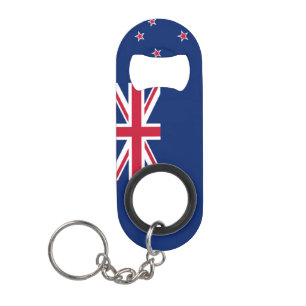 Porte-clé Décapsuleur Drapeau national de Nouvelle-Zélande patriotique
