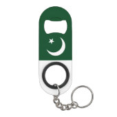 Porte-clé Décapsuleur Drapeau national du Pakistan patriotique (Dos)