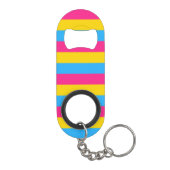 Porte-clé Décapsuleur Drapeau Pansexuel (Dos)