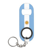Porte-clé Décapsuleur Drapeau Patriotique Argentin (Devant)