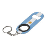 Porte-clé Décapsuleur Drapeau Patriotique Argentin (Devant Angle)