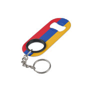 Porte-clé Décapsuleur Drapeau patriotique arménien (angle arrière)