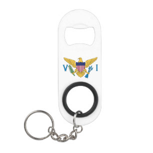 Porte-clé Décapsuleur Drapeau patriotique des îles Vierges américaines