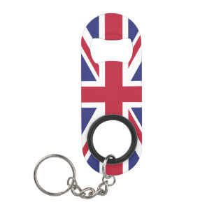 Porte-clé Décapsuleur Drapeau patriotique du Royaume-Uni