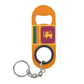 Porte-clé Décapsuleur Drapeau Sri Lanka (Devant)