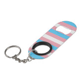 Porte-clé Décapsuleur Drapeau Transgenre (Devant Angle)