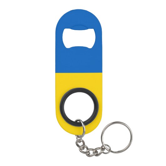 Porte-clé Décapsuleur Drapeau ukrainien (Dos)