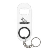 Porte-clé Décapsuleur Drôle J'adore les oiseaux (Dos)