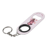 Porte-clé Décapsuleur Drôle Ouverture de bouteille Porte - clé Texte per (Devant Angle)