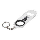 Porte-clé Décapsuleur Échecs de Ninja (Devant Angle)