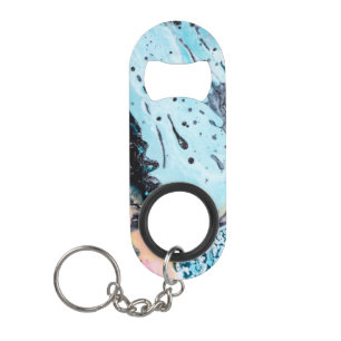 Porte-clé Décapsuleur Éclaboussure de peinture