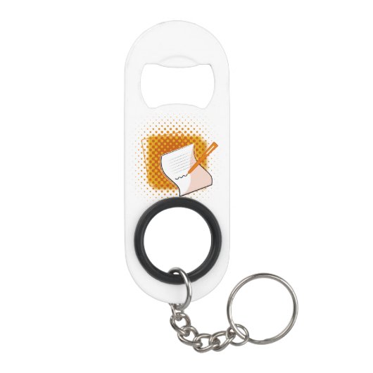 Porte-clé Décapsuleur Écriture Lover (Dos)