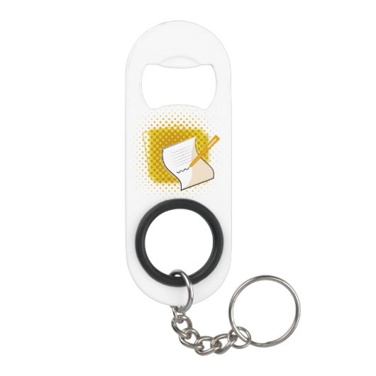 Porte-clé Décapsuleur Écriture Lover (Dos)
